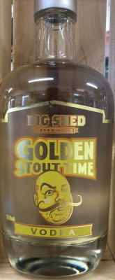 Big Shed Golden Stout Time Vodka